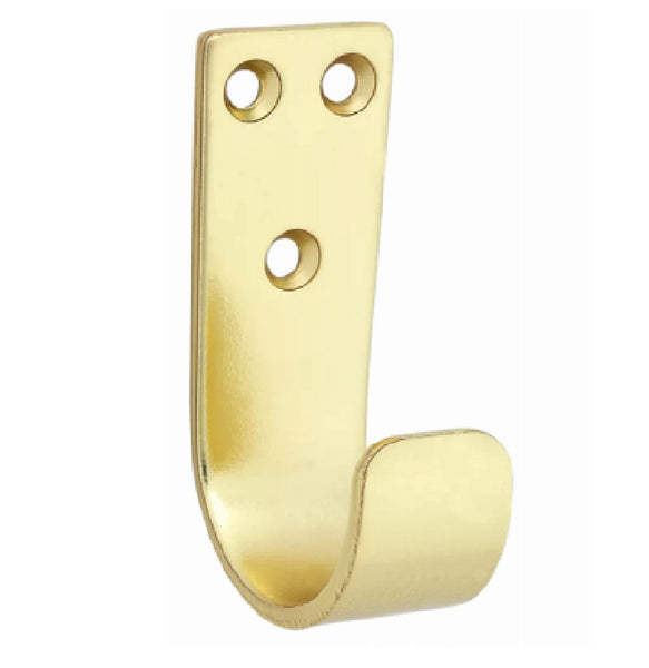 National Hardware N337-902 Cooper Multipurpose Hook, Brushed Gold