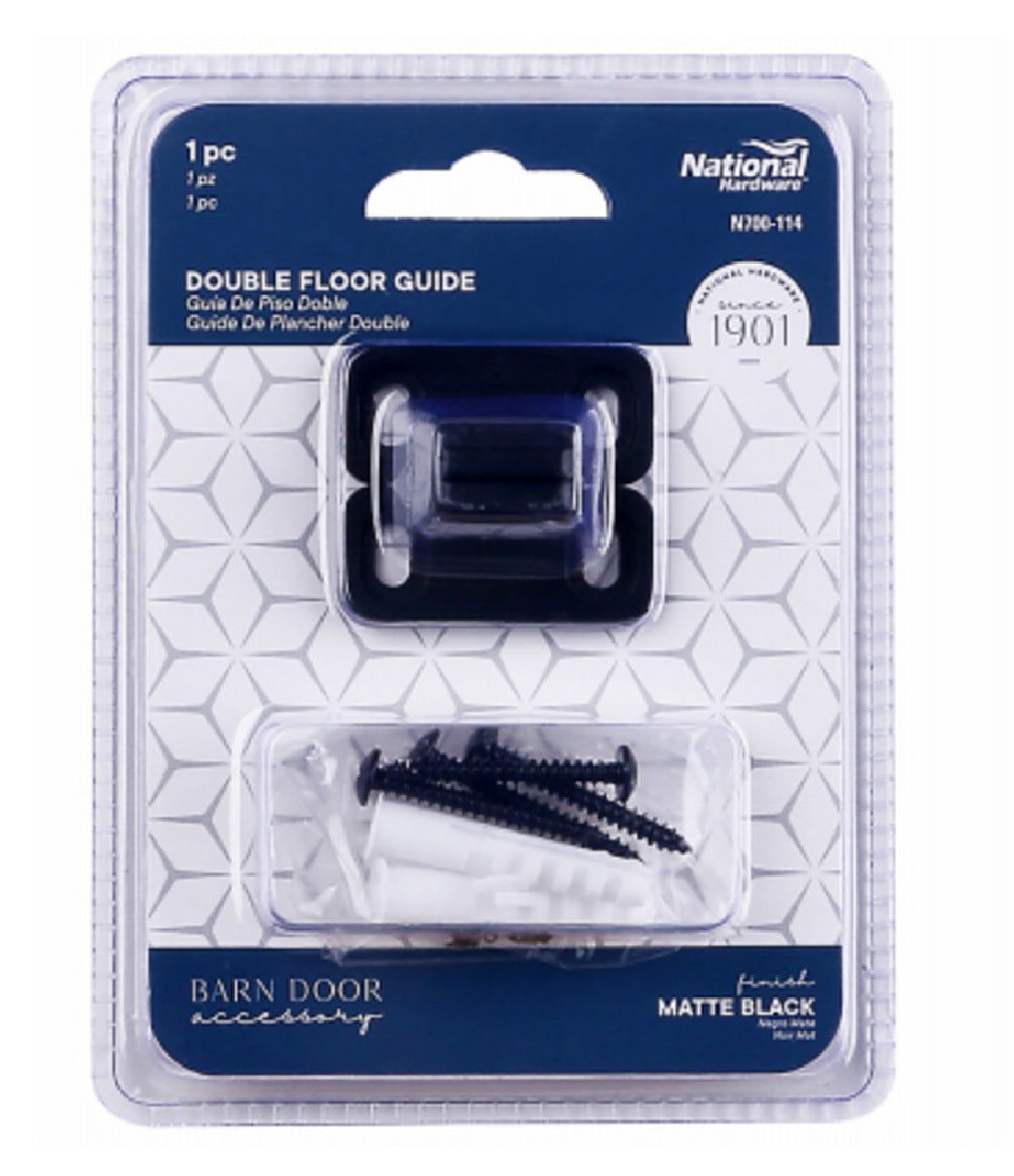 National Hardware N700-114 Double Floor Door Guide