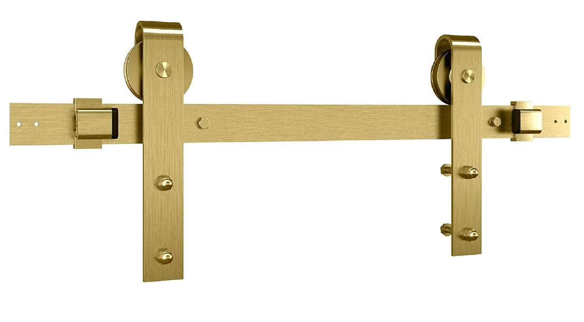 National Hardware N700-006 Interior Barn Door Sliding Hardware Kit