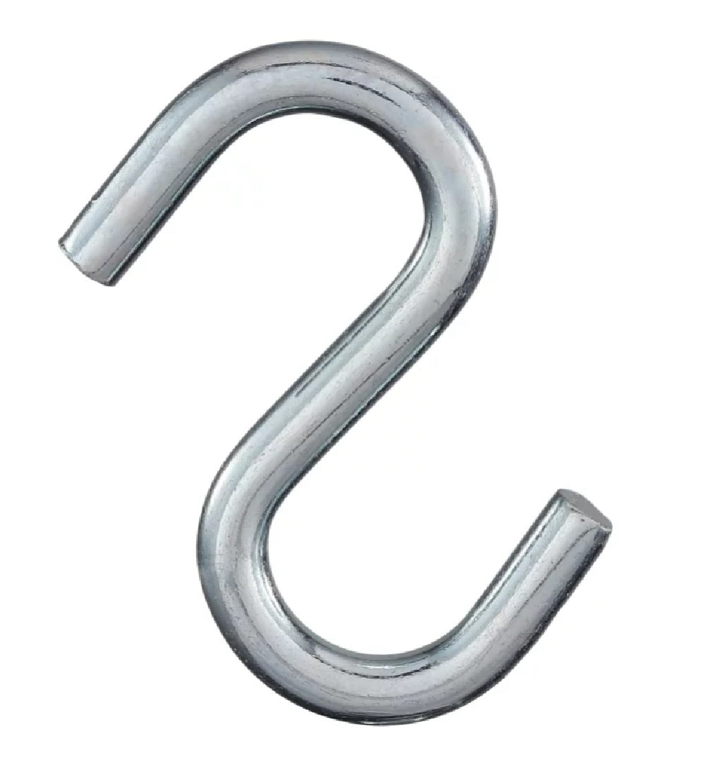 National Hardware N100-378 Open S Hooks, Zinc Plated