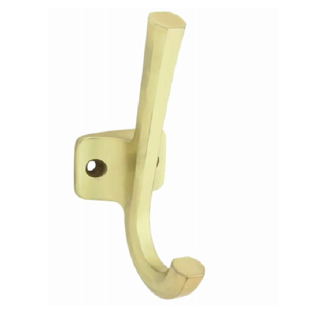 National Hardware N337-914 Powell Angled Hook, Brushed Gold