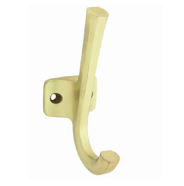 National Hardware N337-914 Powell Angled Hook, Brushed Gold