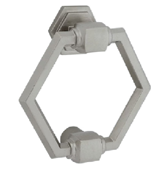 National Hardware N336-707 Powell Door Knocker, Satin Nickel