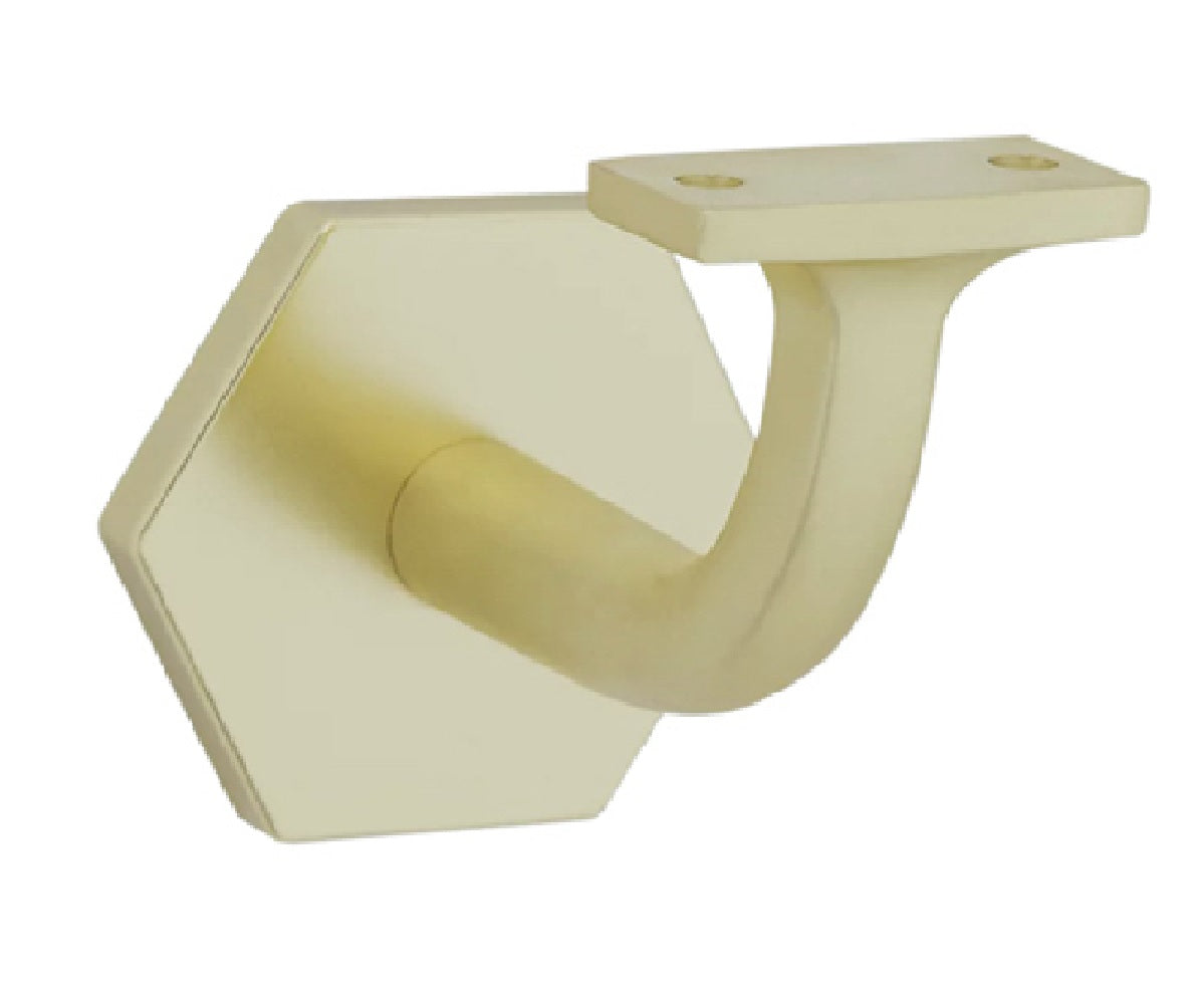 National Hardware N830-534 Powell Handrail Bracket, Brushed Gold