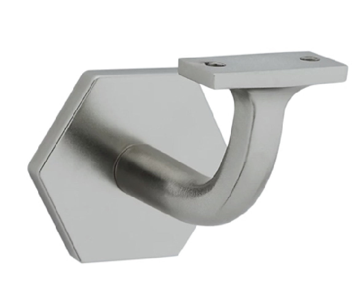 National Hardware N830-535 Powell Handrail Bracket, Satin Nickel