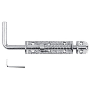 National Hardware N109-212 Spring Loaded Heavy Duty Sliding Bolt, Zinc