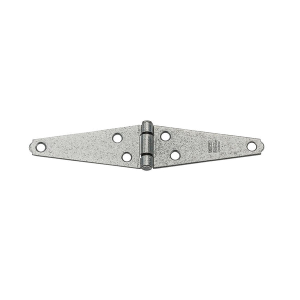 National Hardware N128-256 (V282) Heavy Strap Hinges, Galvanized, 4"