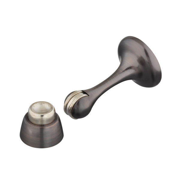 National Hardware N337-162 (V244) Magnetic Rigid Door Stop, Antique Bronze, 3"