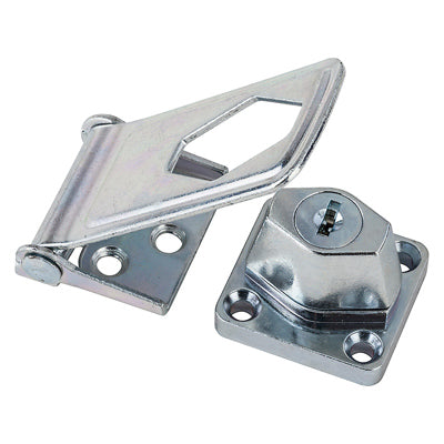 National Hardware N102-806 Zinc Key Locking Hasp, 3-1/2 Inch