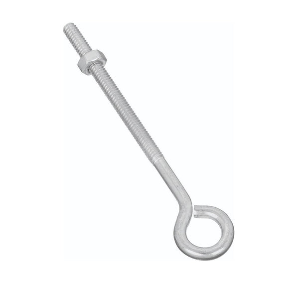 National Hardware® N221-135 Eye Bolt, 1/4" x 5", Zinc Plated
