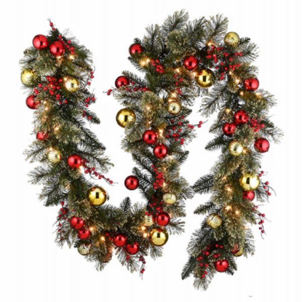 National Tree TDKP-300L-6B Dakota Pine Artificial Christmas Garland