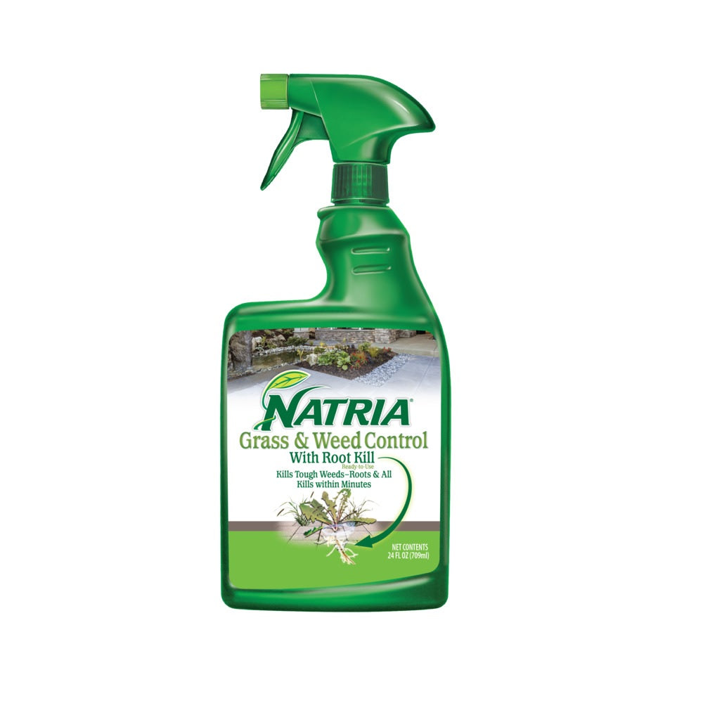 Natria 706471D RTU Liquid Grass & Weed Control, 24 Oz