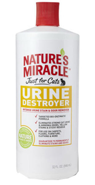 Natures Miracle P-98317 Cat Urine Destroyer, 32 Ounce