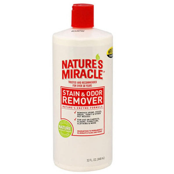 Natures Miracle P-98314 Stain & Odor Remover, 32 Oz