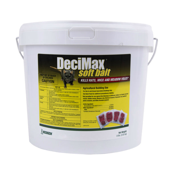 Neogen 116841 DeciMax Soft Bait, 8 Lbs