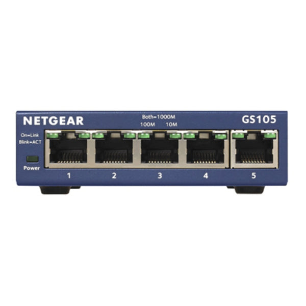 Netgear GS105NA Prosafe 5 Port Gigabit Desktop Switch