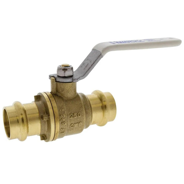 Nibco NF998KWA Press Full Port Ball Valve, 1 Inch, Copper