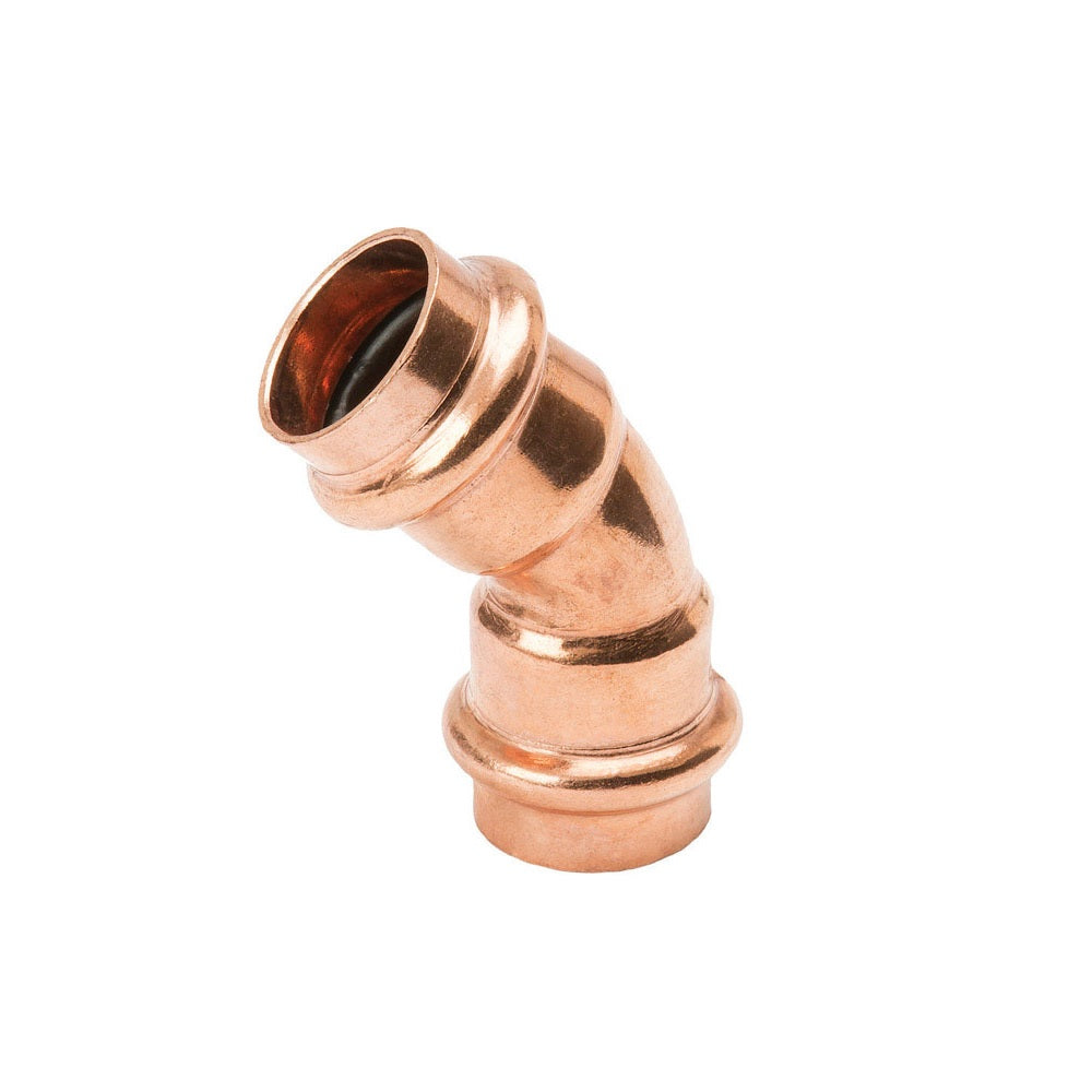 Nibco 9042800PCU Press System 45 Degree Elbow, 1/2 Inch