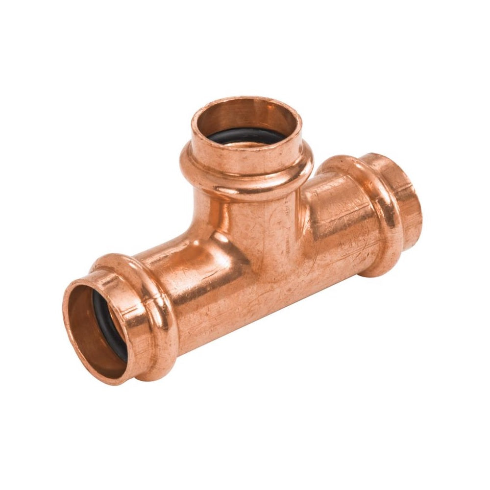 Nibco 9099755PCU Press Tee, Wrought Copper