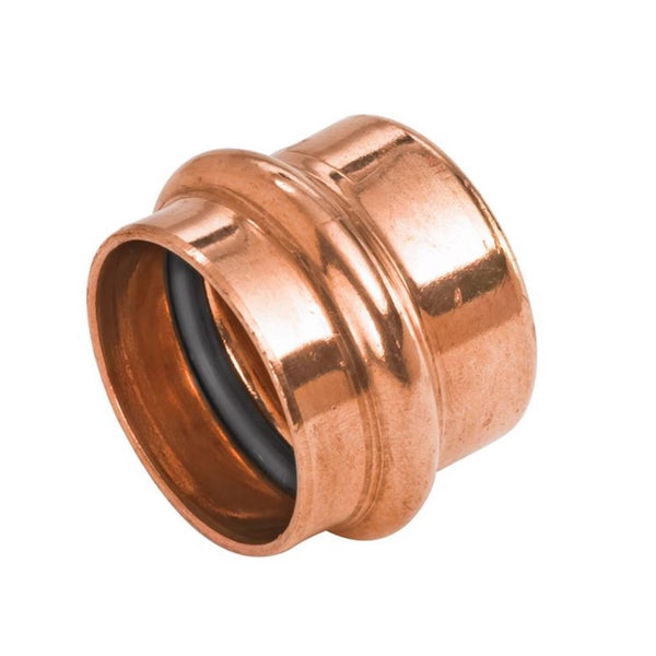 Nibco 9172650PCU Press Tube Cap, 1/2 Inch, Copper