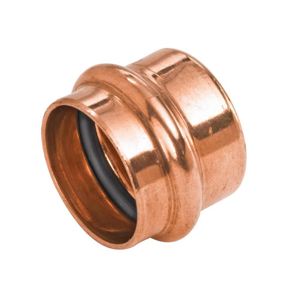 Nibco 9172750PCU Press Tube Cap, 1 Inch, Wrought Copper