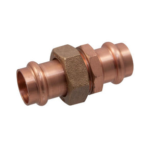 Nibco 9256500PCU Press Union, 3/4 Inch, Wrought Copper