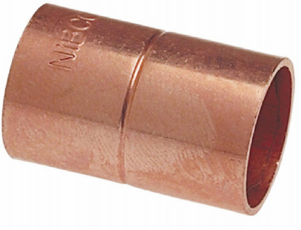 Nibco W00785C Copper Coupling with Roll Stop, 1 Inch