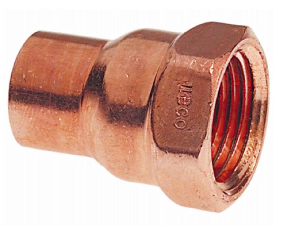 Nibco W01000C Copper Female Adapter, 3/8 Inch
