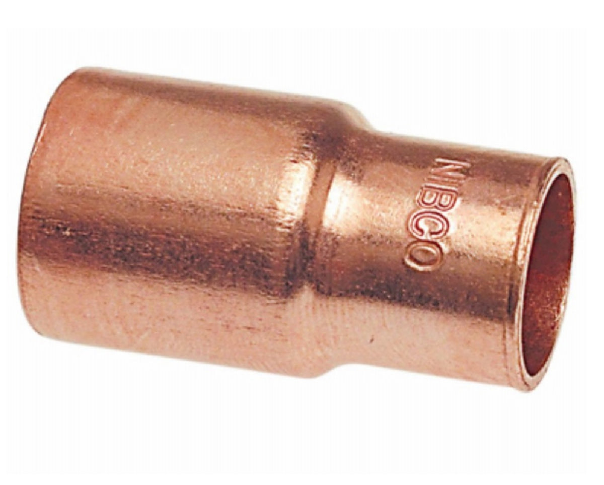 Nibco W00930C Copper Fitting Reducer, 1-1/2 Inch x 1 Inch