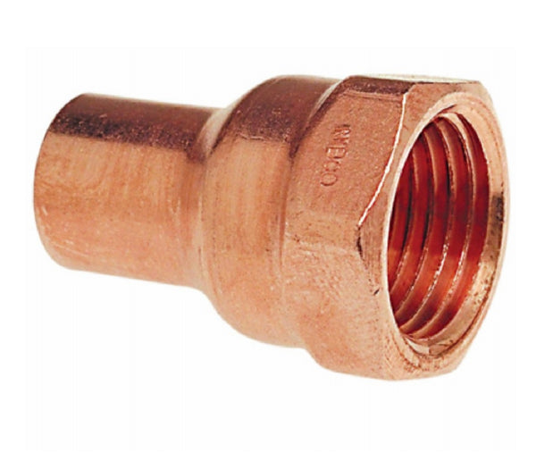 Nibco W01150D Copper Fitting Adapter, 1-1/2 Inch