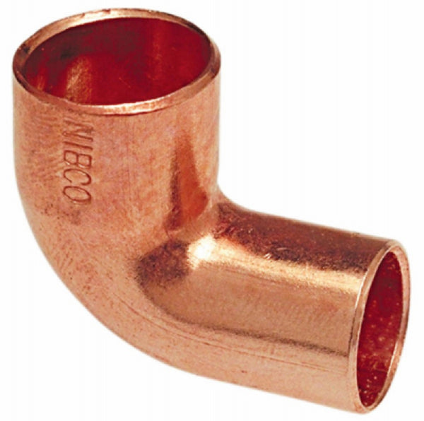 Nibco W01590D 90 Degree Copper Short Radius Street Elbow, 1-1/2 Inch