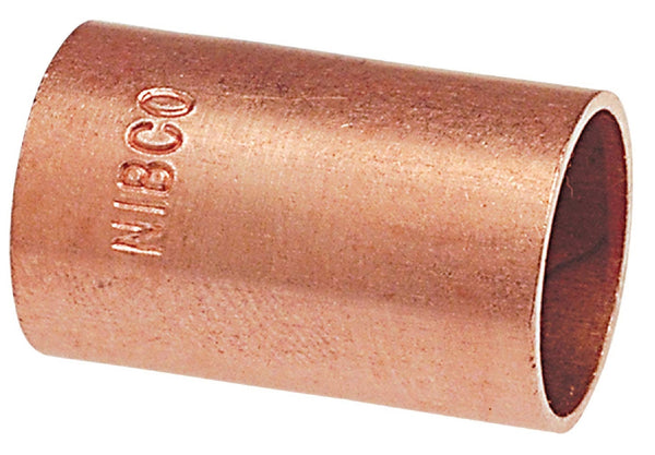 Nibco W00970T Copper Coupling without Stop, 3/4 Inch