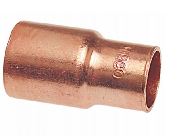 Nibco W00925T Copper Fitting Reducer, 1-1/4 Inch x 1 Inch