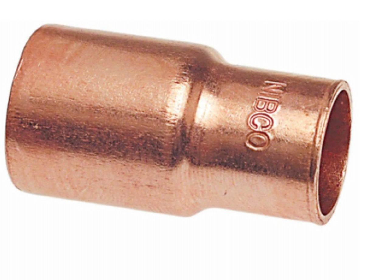 Nibco W00900T Copper Fitting Reducer, 1 Inch x 3/4 Inch