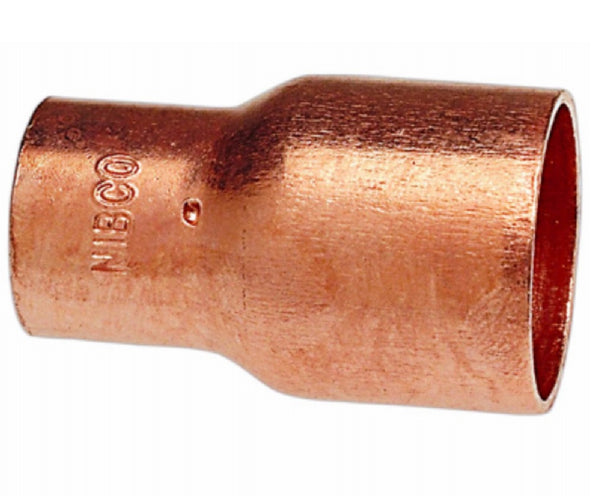 Nibco W00855T Copper Reducing Coupling, 2 Inch x 1-1/2 Inch