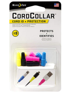 Nite Ize GCC-A1-8R7 CordCollar Cord ID, Assorted Colors