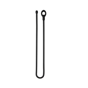 Nite Ize GLL24-01-2R3 Gear Tie Loopable Twist Tie, Rubber, Black