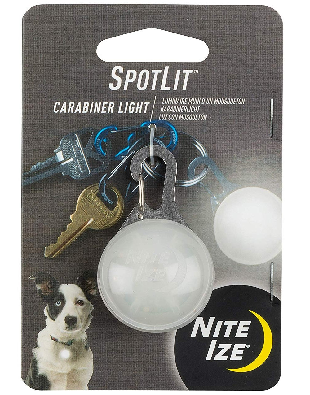Nite Ize SLG-02-R6 SpotLit LED Carabiner Light