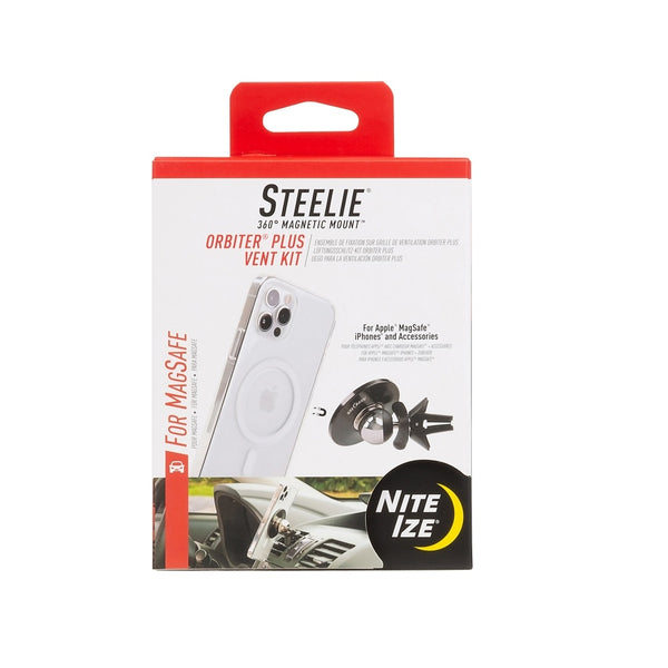 Nite Ize STOMSV2K-01-R8 Steelie Orbiter Plus Vent Kit