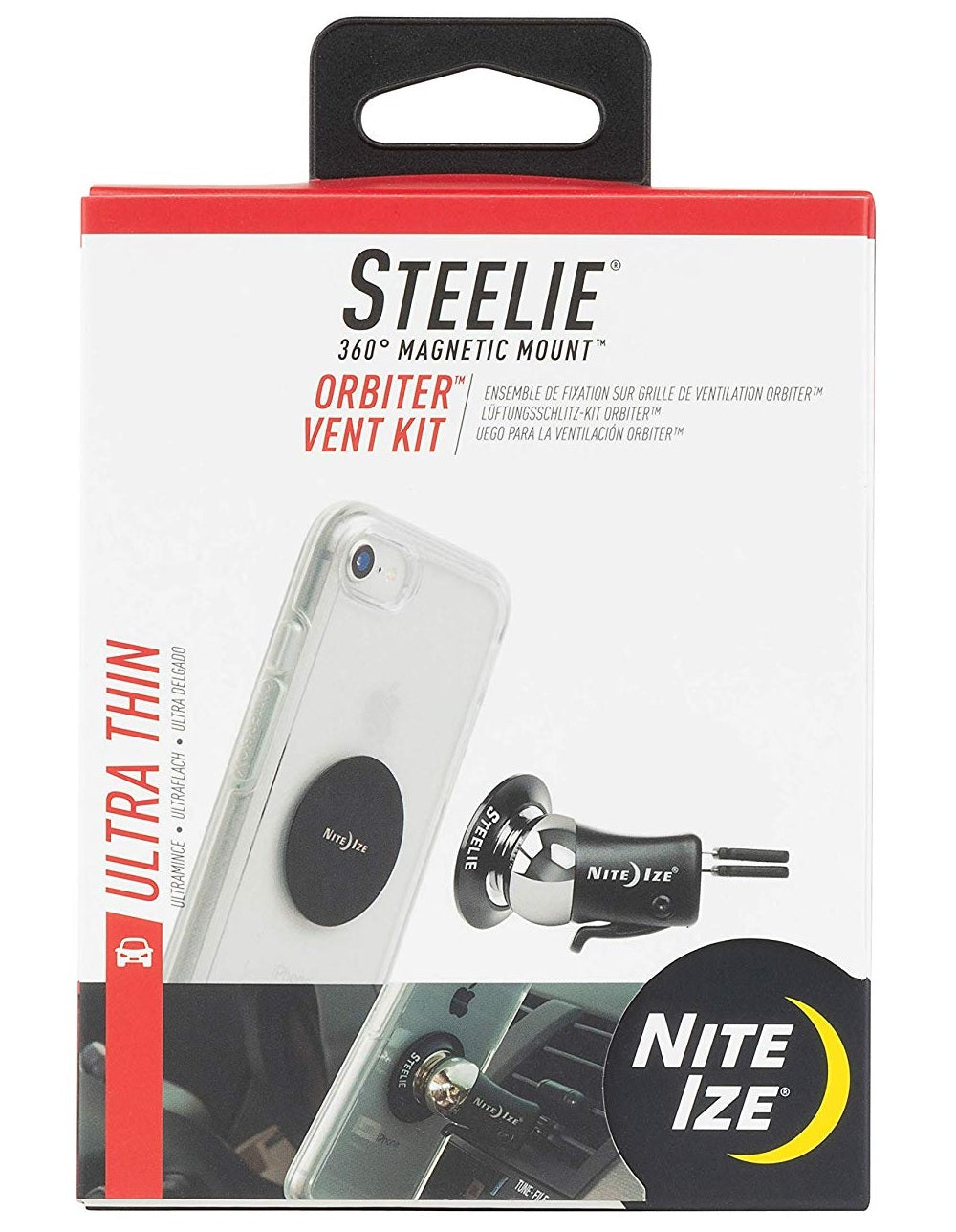 Nite Ize STOVK-01-R8 Steelie Orbiter Vent Kit