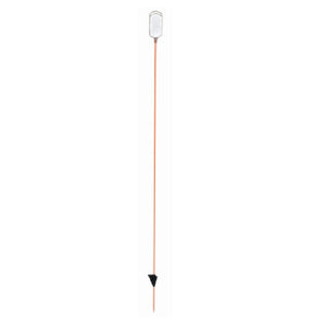 NuVue 2708 Clear Oval Lens Reflector Driveway Markers
