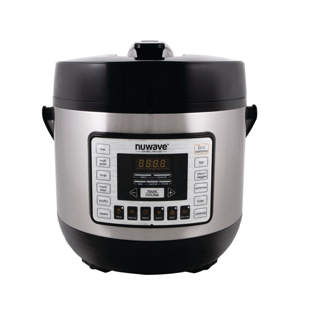 Nuwave 33101 Electric Pressure Cooker, Stainless Steel, 6 Quart