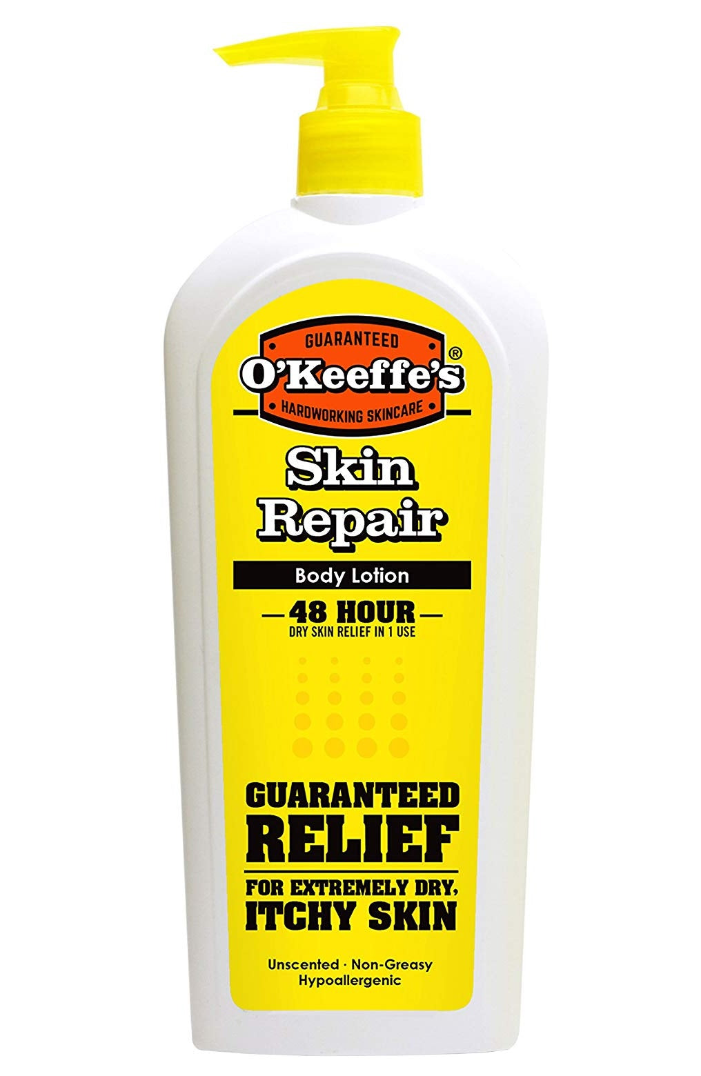O'Keeffe's K0120002 Skin Repair Body Lotion, 12 Oz