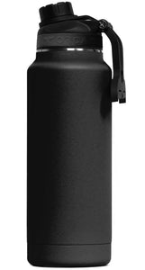 ORCA ORCHYD34BK/BK/BK Double Walled Copper Clad Hydration Bottle, Black