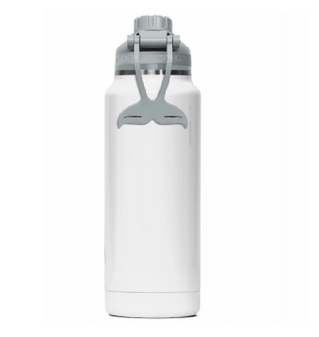 ORCA ORCHYD34PE/WH/GY Hydra Bottle, White, 34 Oz