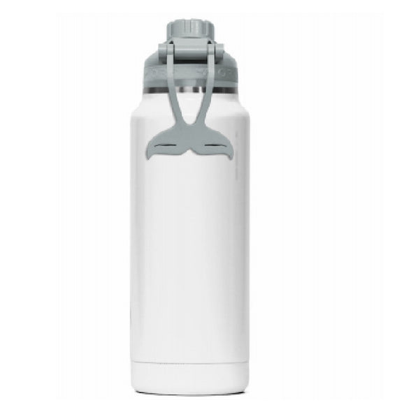 ORCA ORCHYD34PE/WH/GY Hydra Bottle, White, 34 Oz