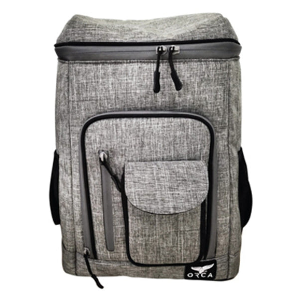 ORCA ORCPODIIBPGY/BK Fabric Pod 2 Back Pack Cooler, Heather Gray