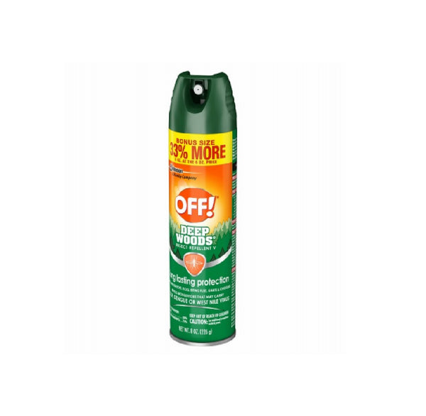 Off 74533 Deep Woods Insect Repellent Bonus Pack, 8 Oz