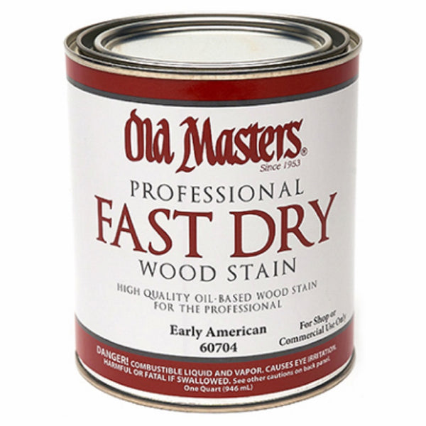 Old Masters 60704 Early American Fast Dry Stain, Oil Based, 1 Quart