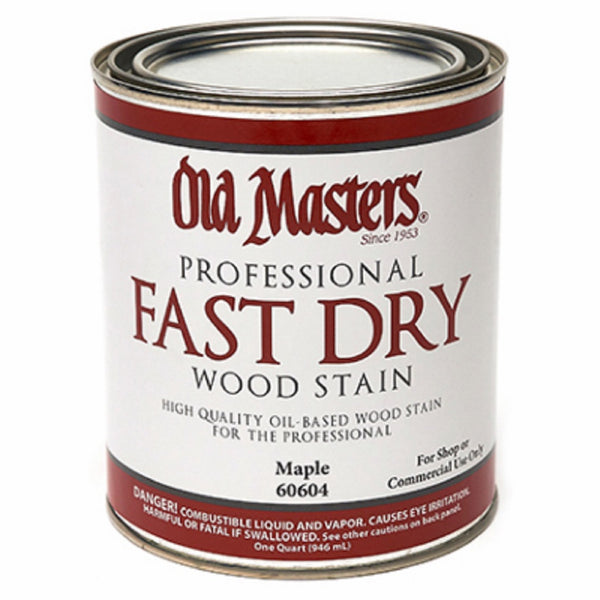 Old Masters 60604 Maple Fast Dry Stain, Oil Based, 1 Quart